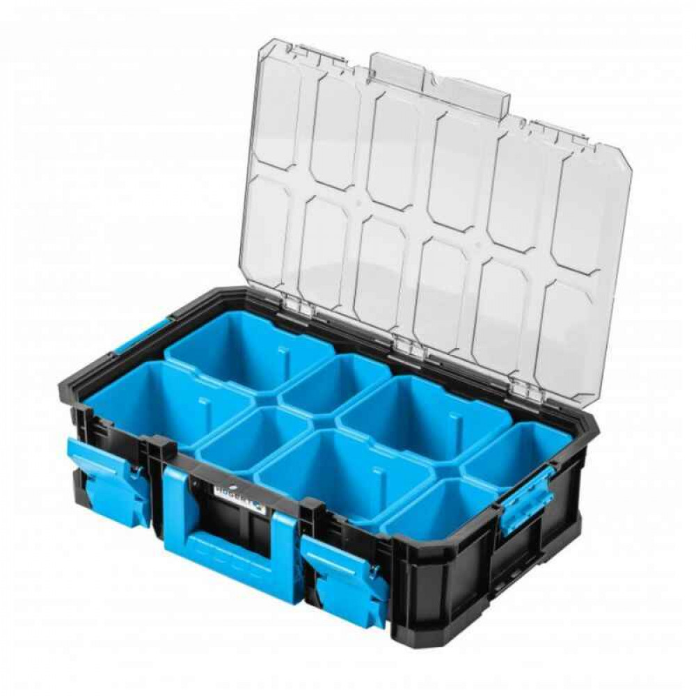 Ящики і органайзери для інструментів