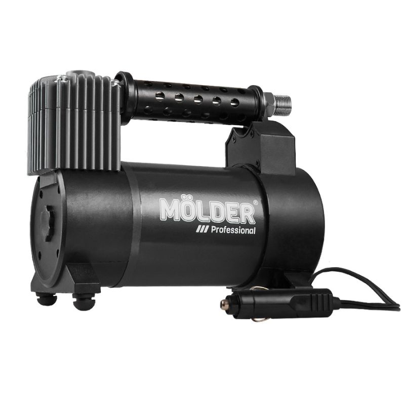 Автомобільний компресор однопоршневий MOLDER для накачування шин R13-R19 10 Атм 40 л/хв 170 Вт (MA25110)