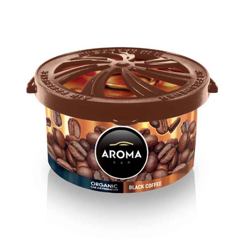 Ароматизатор до машини 40 г Aroma Car Organic - Black Coffee (561/92102)