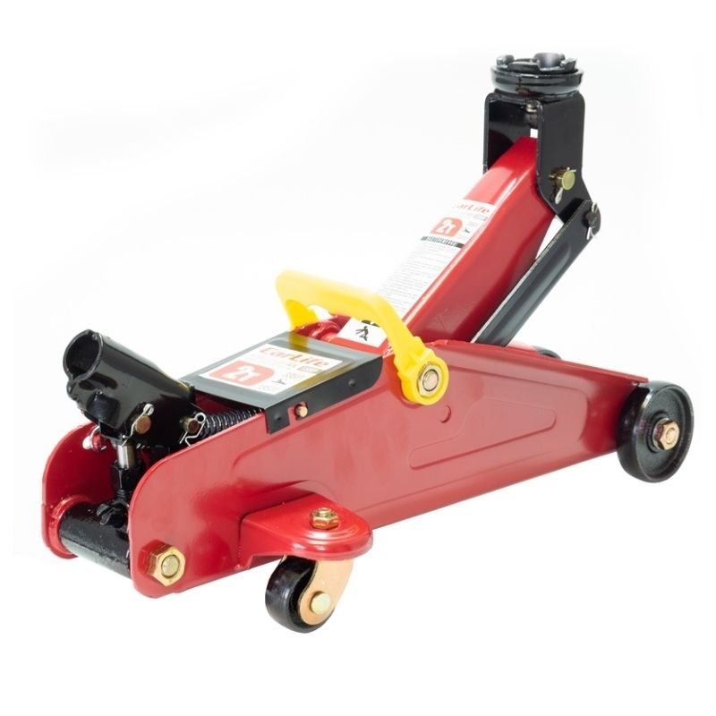 Домкрат гідравлічний підкатний 2т Carlife 135-335мм у пластиковій упаковці (FJ590P)