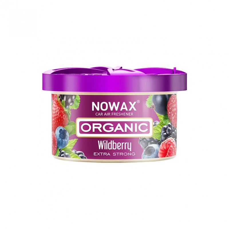 Ароматизатор до машини 40 мл Nowax Organic - Wildberry (NX00117)
