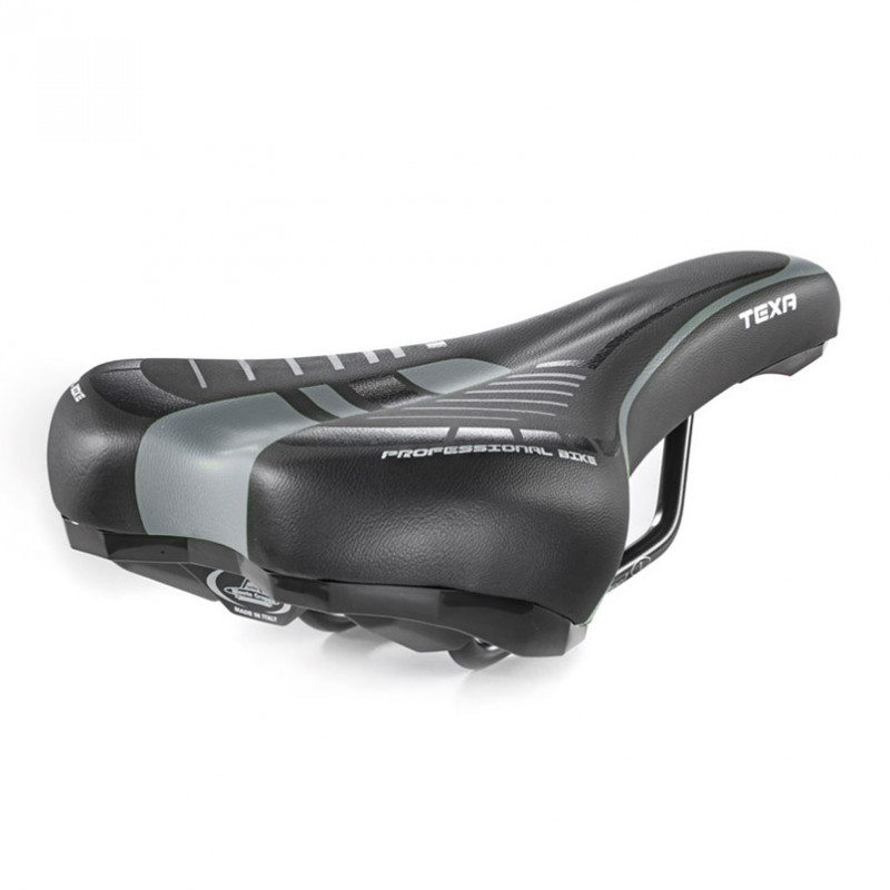 Сідло велосипедне Selle Monte Grappa Texa чорне 275x148mm (SMG-33000)