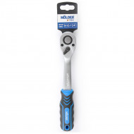 Тріскачка 1/2" 45 зубців 250мм Cr-V Molder двокомпонентна ергономічна ручка (MT62045)