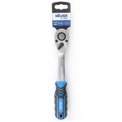 Тріскачка 1/2" 45 зубців 250мм Cr-V Molder двокомпонентна ергономічна ручка (MT62045)