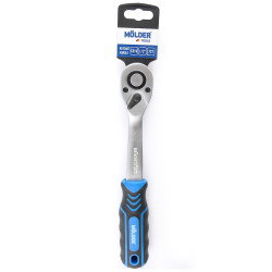 Тріскачка 1/2" 72 зубця 250мм Cr-V Molder двокомпонентна ергономічна ручка (MT62072)