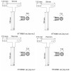 Набор ключей torx security тип t 10 шт Hogert (HT1W881)