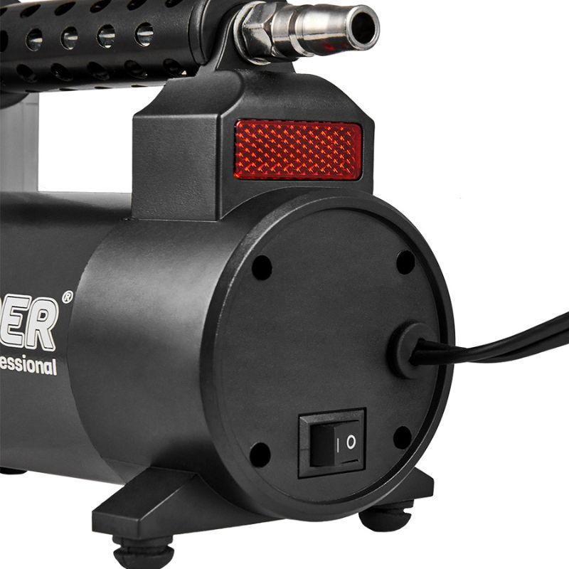 Автомобільний компресор однопоршневий MOLDER для накачування шин R13-R19 10 Атм 40 л/хв 170 Вт (MA25130)