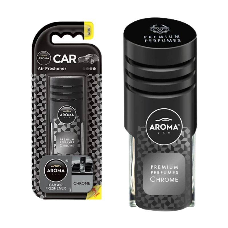 Ароматизатор до машини Aroma Car Prestige Vent - Chrome (83821)