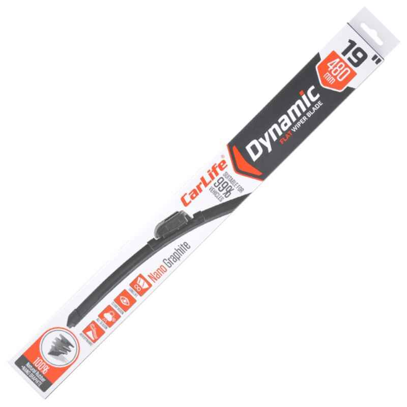 Щітка склоочисника безкаркасна Car life Dynamic 480 мм (D48)