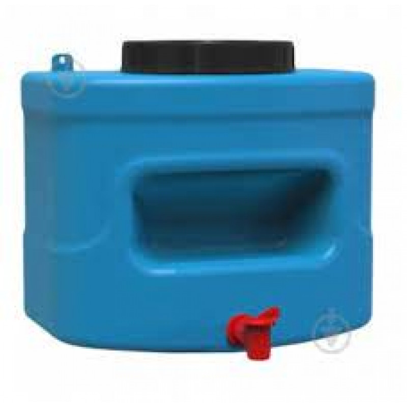 Румийник 10 літрів пластиковий синій-зелений Літолан (001695)