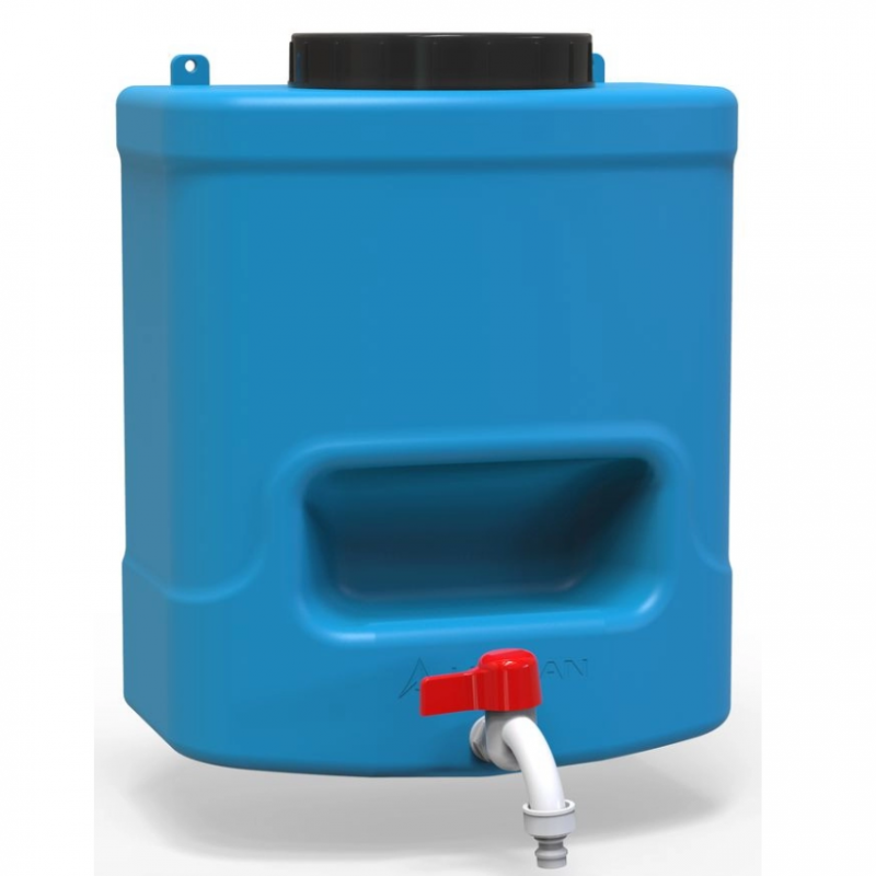 Румийник 15 літрів пластиковий синій Літолан (001696)
