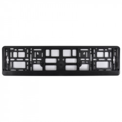 Рамка під номер чорна CarLife кишенька (NH100)