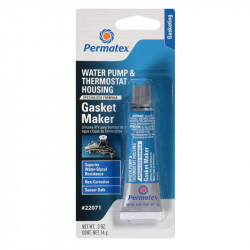 Прокладка-герметик для водяних насосів і термостатів чорний Permatex -54+232°C 14г (22071)