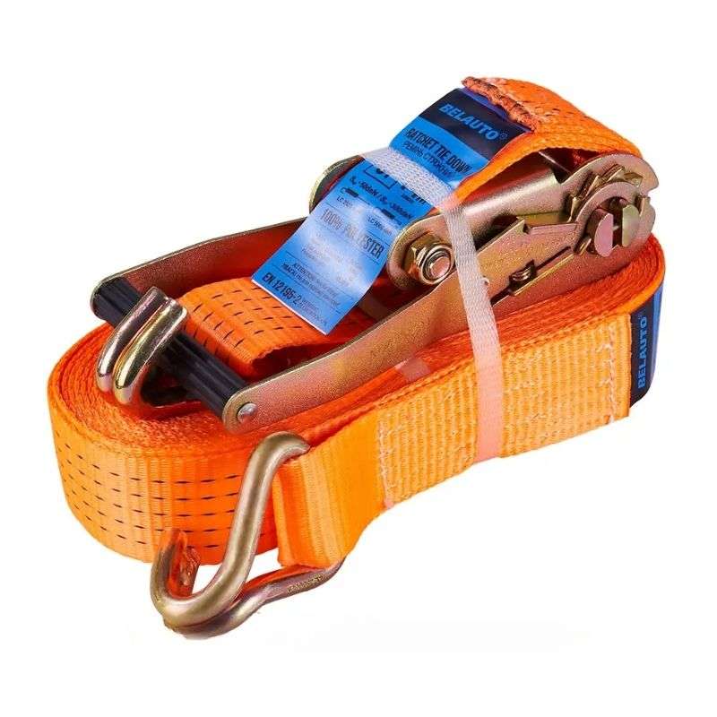 Стяжний ремінь 5т 14м BELAUTO з храповим замком (BC5-14)