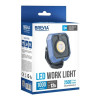 Профессиональная лампа Brevia LED 10W COB+3W LED 1000lm, 2500mAh до 12ч, type-C (11730)