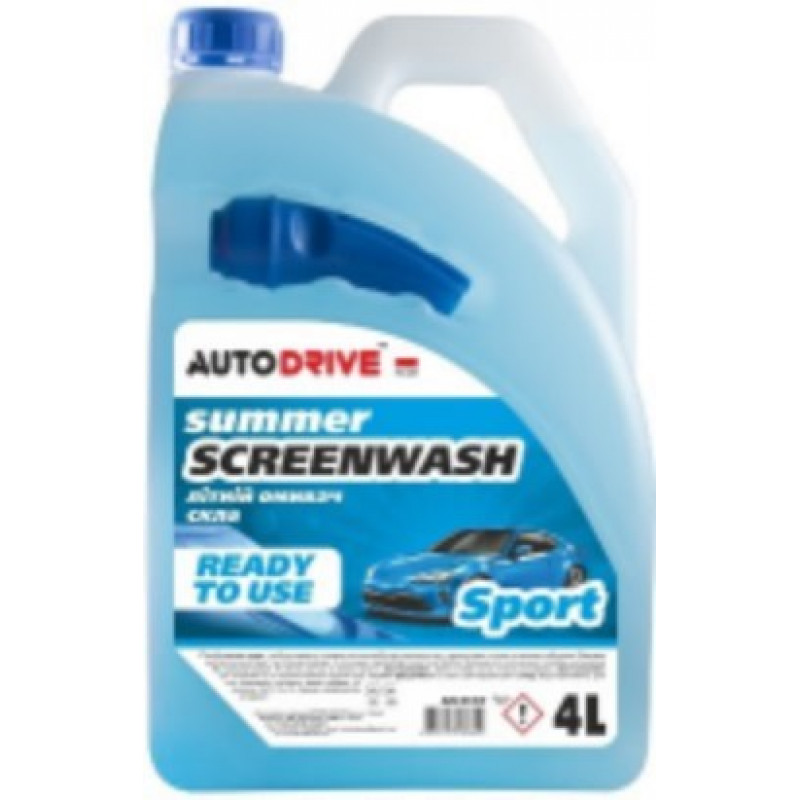 Омивач літній Auto Drive Sport 4л (AD0132)