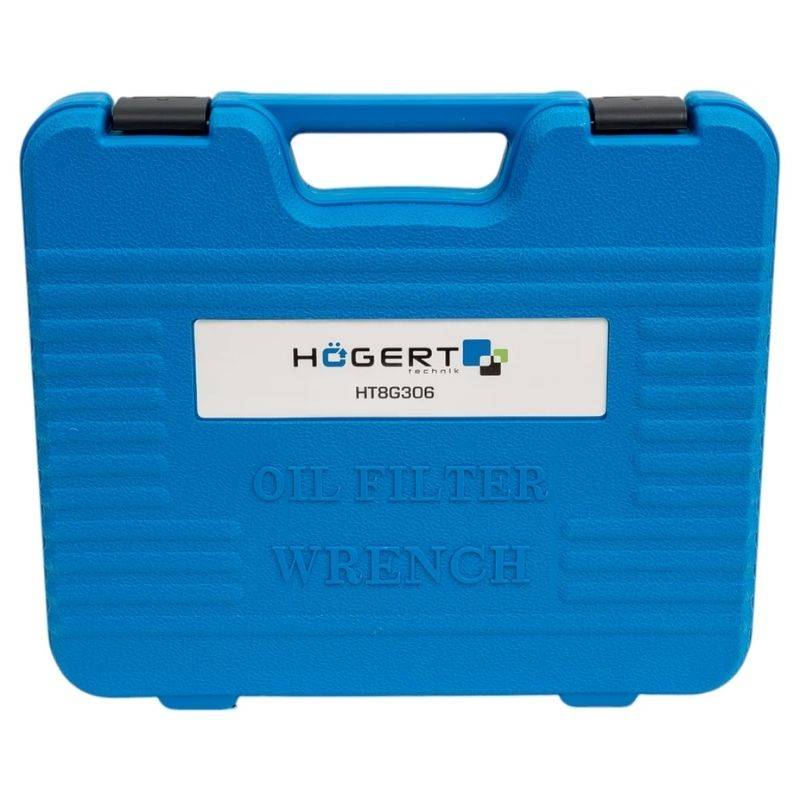 Набор съемников масляных фильтров чашки в кейсе 14 шт Hogert (HT8G306)