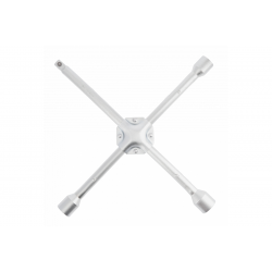 Ключ Балонний Хрестоподібний 17 19 21 мм з Перехідником 1/2" Hogert (HT8G310)