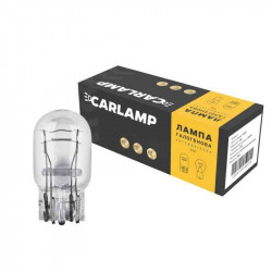 Лампи галогенні W21/5W 12V Carlamp 10 штук (одна упаковка) (CL1245)