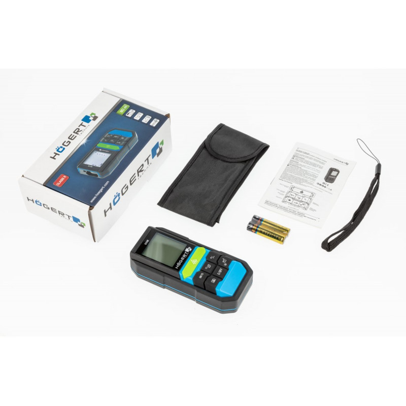 Далекомір лазерний 80 м Hogert (HT4M324)