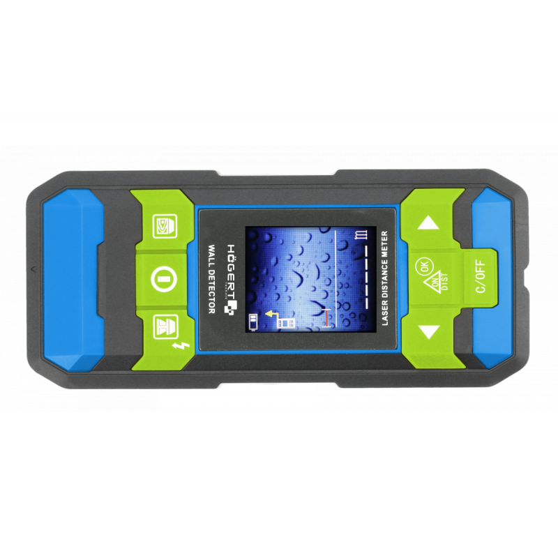 Детектор прихованих конструкцій лазерний дальномір 40 м Hogert (HT4M342)