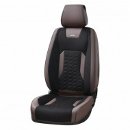 3D чохли на сидіння авто Beltex Montana авточохли універсальні комплект чорно-коричневий (BX87120)
