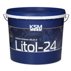 Мастило Літол-24 ГОСТ 21150:2019 NLGI 3 2.7 кг KSM-Lubes (KSM-LITOL-2,7KG-LOGO)
