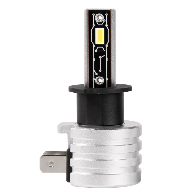 Светодиодные автолампы H3 Carlamp Crystal Vision миниатюрные лампы совместимые на 99% с вашим авто 5000Lm 6000K (CVH3)