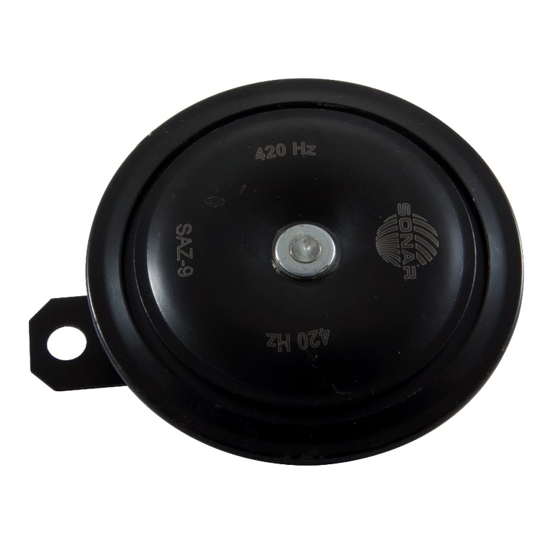 Сигнал дисковий 1-контакт без реле 12В 420 Гц Сонар (SAZ-9)