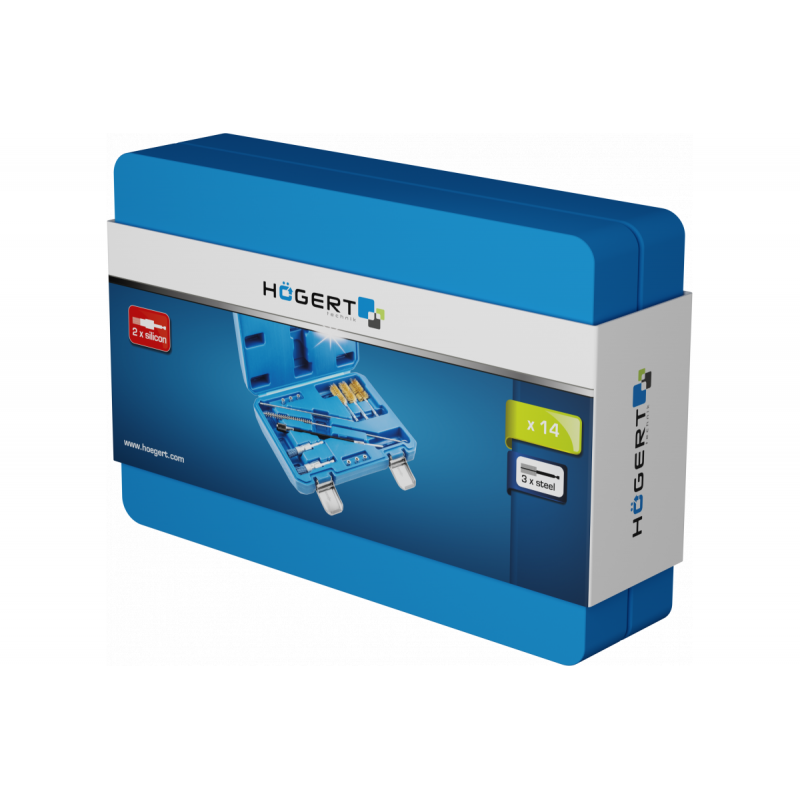 Набір для чищення посадкових місць паливних форсунок Hogert (HT8G327)