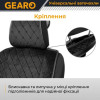 Накидки на сидіння Gearo Alcantara series (GE0701BK-A)