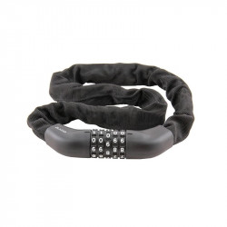 Замок на велосипед ланцюговий 1000мм Grey's кодовий зі зміною коду (GR40610)