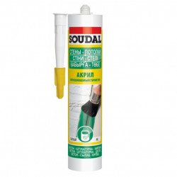 Герметик Soudal акриловый герметик Белый 280 мл