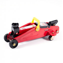 Домкрат гідравлічний підкатний 2т CarLife 125-305мм для автомобіля в картонній упаковці (FJ565)