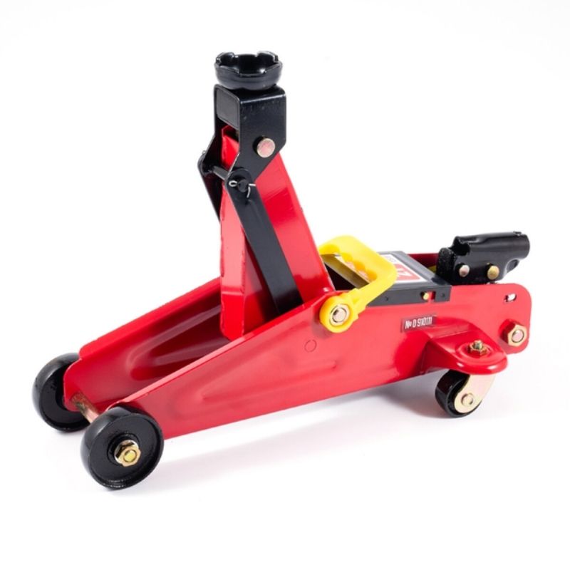 Домкрат гідравлічний підкатний 2т CarLife 125-305мм для автомобіля в пластиковій упаковці (FJ565P)