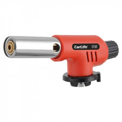 Горелка газовая с пьезоподжигом 1300W 90г/ч Carlife с керамической защитой (GT507)