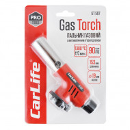 Газовий пальник з п'єзопідпалом 19мм - 68мм керамічний захист Carlife (GT507)