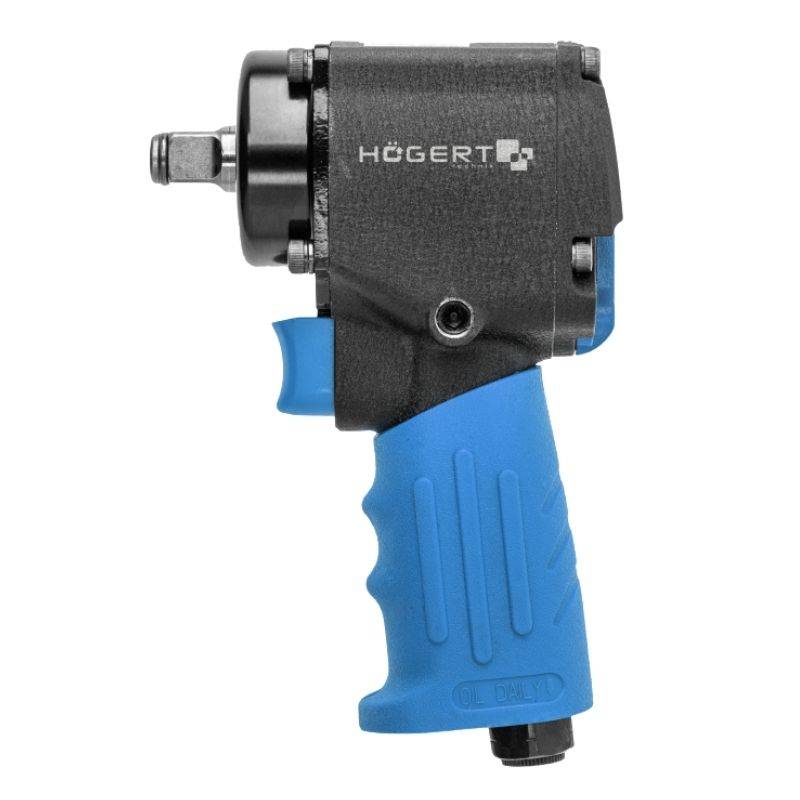 Гайковерт Пневматический Ударный Мини 1/2" 680Nm Ultra Short Hogert (HT4R626)