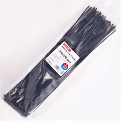 Хомути пластикові чорні 3.6x370 CarLife (BL3.6x370)