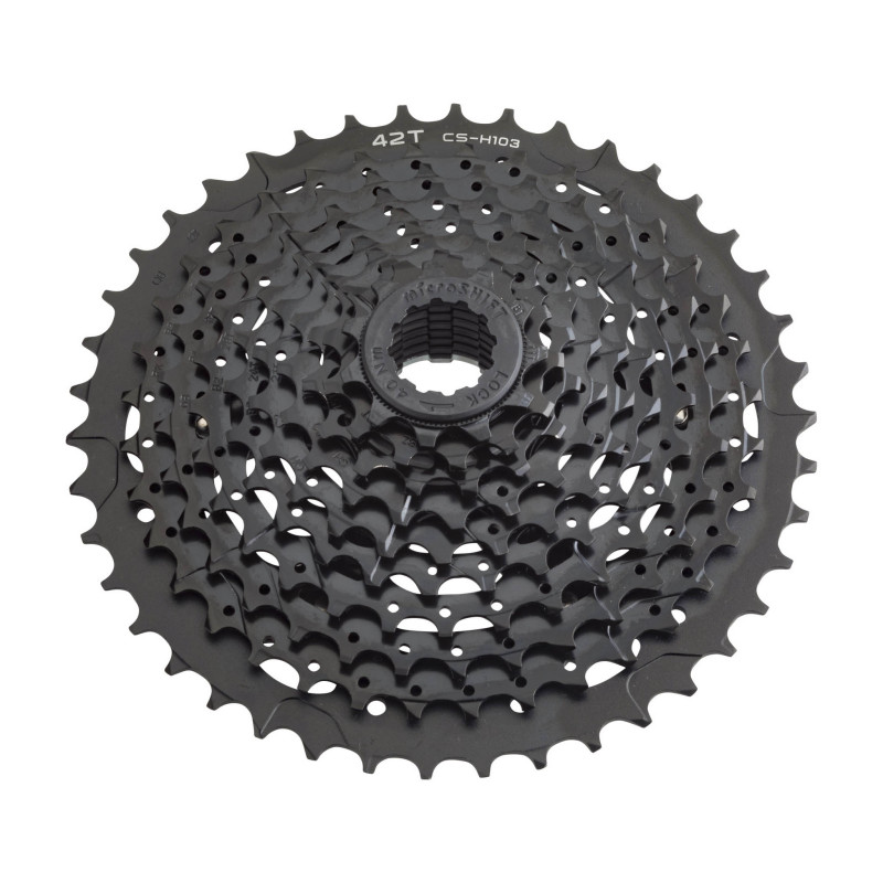 Касета MicroSHIFT H103A 11-42 10 швидкостей Black (CS-H103A 11-42)