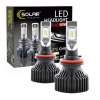 Світлодіодні автолампи H11 LED Solar супер потужна 12/24V 6500K 8000Lm 60W ZES Chip (8311)