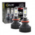 Світлодіодні автолампи H11 LED Solar супер потужна 12/24V 6500K 8000Lm 60W ZES Chip (8311)