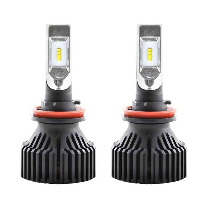 Світлодіодні автолампи H11 LED Solar супер потужна 12/24V 6500K 8000Lm 60W ZES Chip (8311)