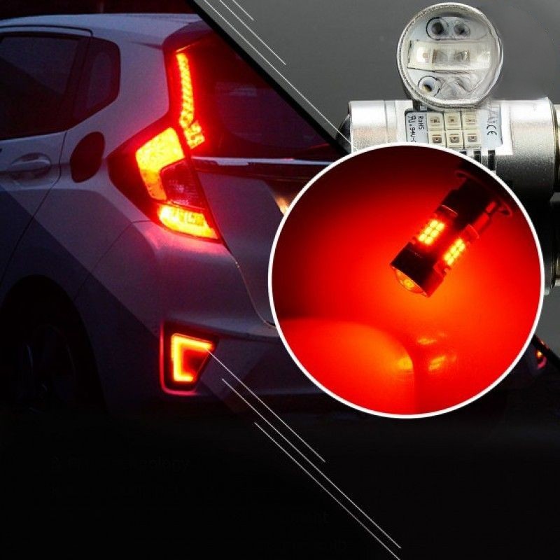 Лампи червоні Carlamp 4G-Series W21W-T20 (4G21/7440Red)