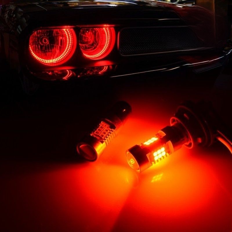 Лампи червоні Carlamp 4G-Series W21W-T20 (4G21/7440Red)