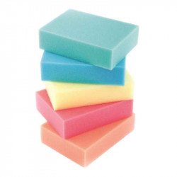 Губка для миття автомобіля з поролону 19x14x5см Carlife Eco з дрібними порами (CL-417)