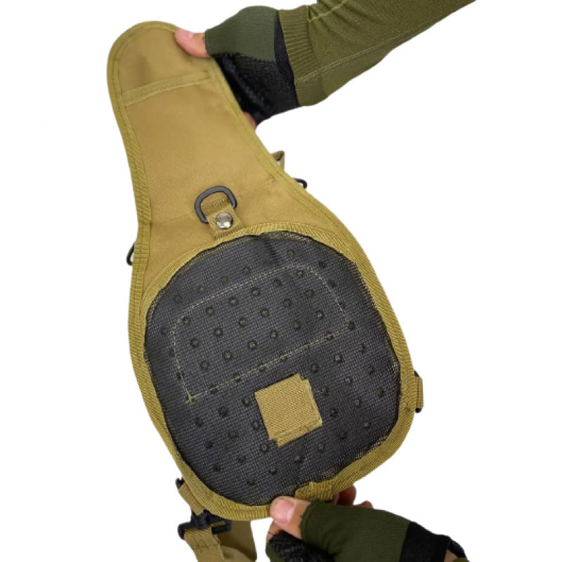 Сумка Tactical 098 Coyote тактическая сумка для переноски вещей 23,5х6х12 см (TS098-Coyote)