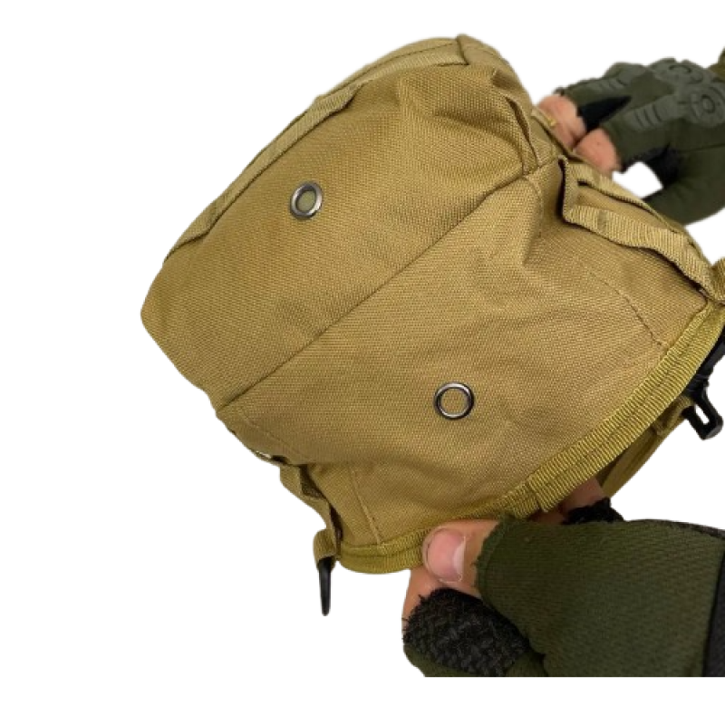 Сумка Tactical 098 Coyote тактическая сумка для переноски вещей 23,5х6х12 см (TS098-Coyote)