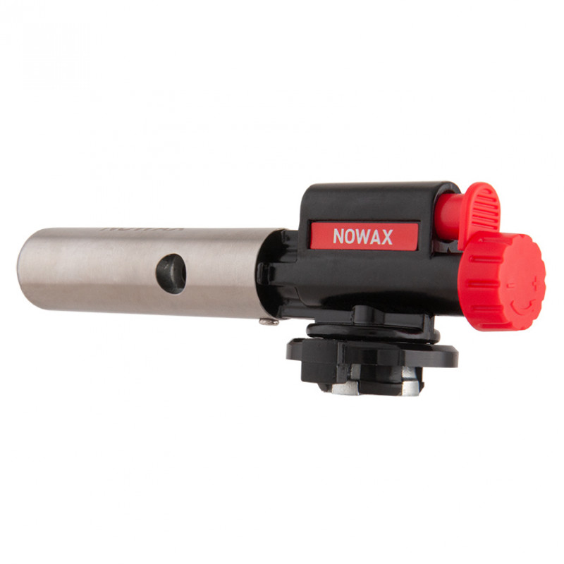 Пальник з п'єзопідпалом 22мм 80мм керамічний об360 металевий корпус NOWAX (NX12380)
