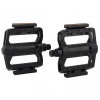Педали для велосипеда 97x95x24 мм GREY'S велопедали из алюминиевого сплава Черные 2 шт (GR14420)